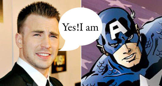 美國隊長原來是驚奇四超人!? 美國隊長原來是驚奇四超人!?