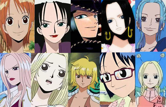 海賊王(航海王)當家花旦真人對照總整理