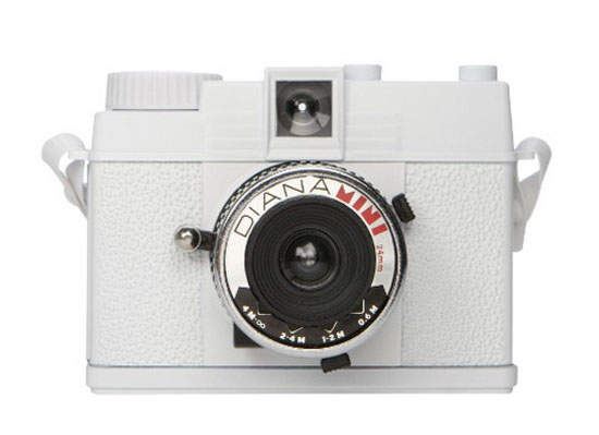 樂摸LOMO相機新款 Diana Mini 雪白機