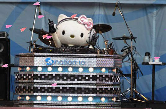 無嘴凱蒂貓也當起 DJ Hello Kitty 開始打碟！