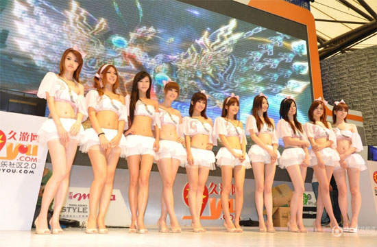 ChinaJoy遊戲展 觀眾票選10大Show Girl ChinaJoy遊戲展 觀眾票選10大Show Girl