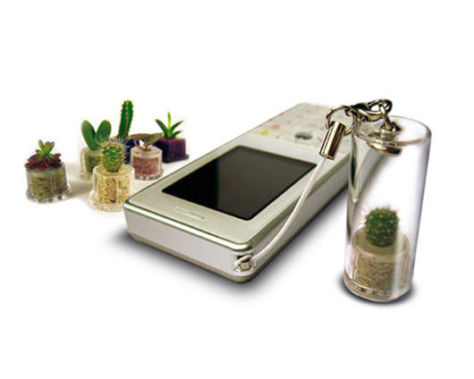 手機吊飾也能種花花 手機吊飾也能種花花