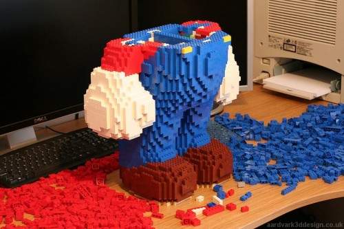 玩樂高也可以很科學，用3D打造樂高馬利歐!
