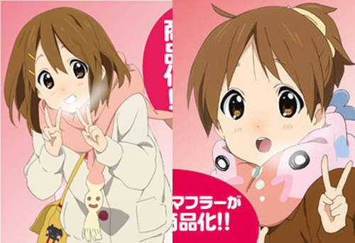 《K-ON輕音部》平澤姊妹圍巾實體化！