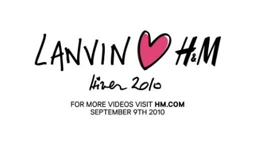 H&M招手 LANVIN浪凡 Say Yes!! H&M招手 LANVIN浪凡 Say Yes!!