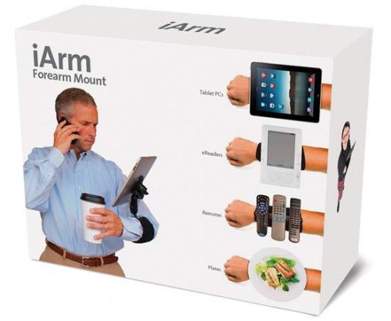 iPad變手錶外掛裝置:iArm iPad變手錶外掛裝置:iArm