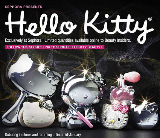 Hello Kitty 哈囉凱蒂貓 X Sephora 絲芙蘭 限量美妝用品♥ Hello Kitty 哈囉凱蒂貓 X Sephora 絲芙蘭 限量美妝用品♥