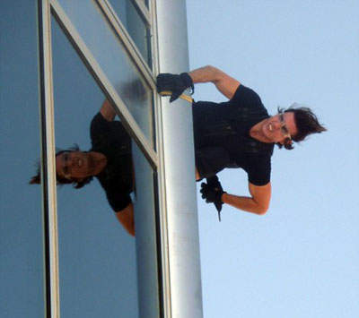 [不可能的任務4] 阿湯哥真身上陣～杜拜塔頂端!!! 