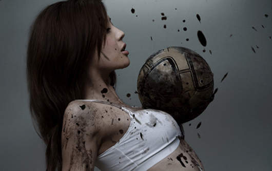 大陸林志玲~九頭身足球妹周韋彤,正到阿本仔都說讚! 大陸林志玲~九頭身足球妹周韋彤,正到阿本仔都說讚!