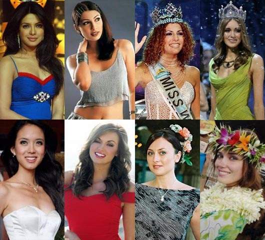 瞧一下近20年的世界小姐