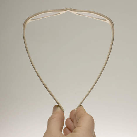 W-eye 一體成形 木材質 眼鏡框 W-eye 一體成形 木材質 眼鏡框