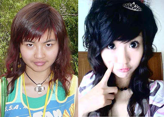 女生猜不透變身易容術!素顏前後差很大特輯! 女生猜不透變身易容術!素顏前後差很大特輯!