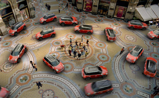 BMW Mini  也來影分身 BMW Mini  也來影分身