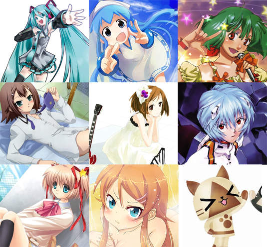 秋葉原人氣票選活動「最想和誰一起過聖誕?」候選名單 秋葉原人氣票選活動「最想和誰一起過聖誕?」候選名單