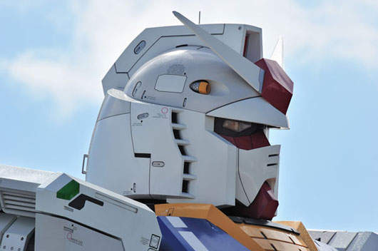 報告！BANDAI靜岡縣總部發現巨大人型兵器「鋼彈」