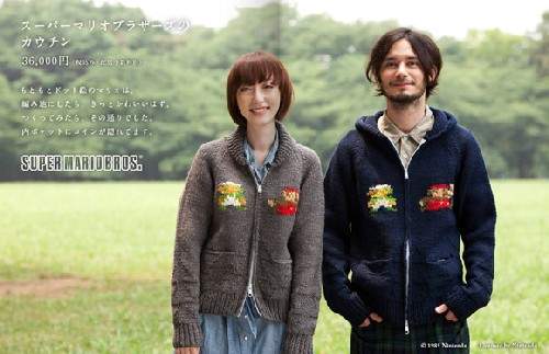 ほぼ日手編冬裝:溫暖的米奇 & 瑪莉歐毛衣 ほぼ日手編冬裝:溫暖的米奇 & 瑪莉歐毛衣