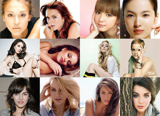 2010全球100百大美人臉出爐~!!!  2010全球100百大美人臉出爐~!!!