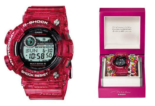 村上隆 x G-Shock Frogman 限量錶款