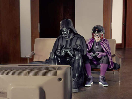 這是一段阿嬤超人與阿公超人愛的故事～♥