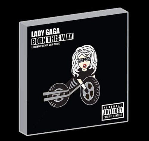  Lady Gaga《Born This Way》 限量 USB 即將發行