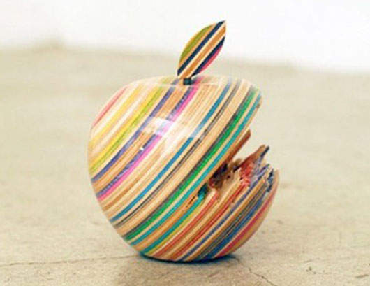 廢棄滑板的極限運用：《滑板雕塑》