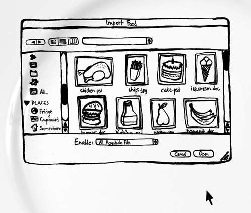 Photoshop介面餐盤《iPlate》開啟你想吃的食物 Photoshop介面餐盤《iPlate》開啟你想吃的食物