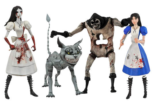 《愛麗絲驚魂記：瘋狂再臨》7 吋模型狂野預購中～