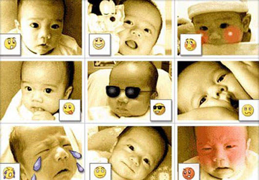 網路表情符號變成真人臉部表情的話?! 網路表情符號變成真人臉部表情的話?!