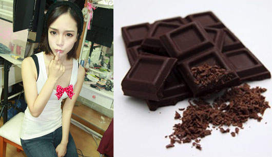 巧克力美人《金道妍》拿巧克力當飯吃~ 巧克力美人《金道妍》拿巧克力當飯吃~