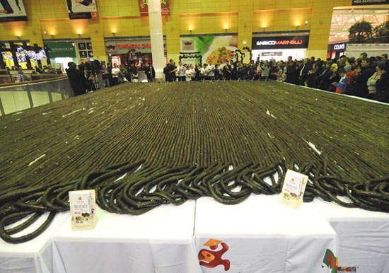 打破金氏世界紀錄的《最長壽司》到底有多長? 打破金氏世界紀錄的《最長壽司》到底有多長?