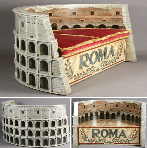 羅馬競技場沙發 我家也有古蹟了