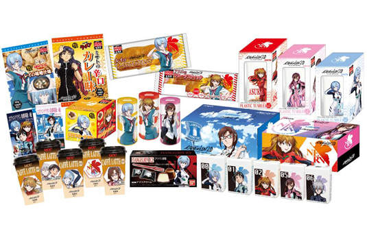 《EVA》新世紀福音戰士日本超商限定商品發売！！