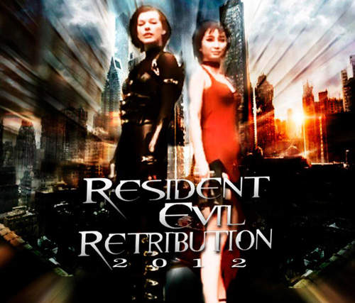 電影惡靈古堡5 愛麗絲與艾達現身片場