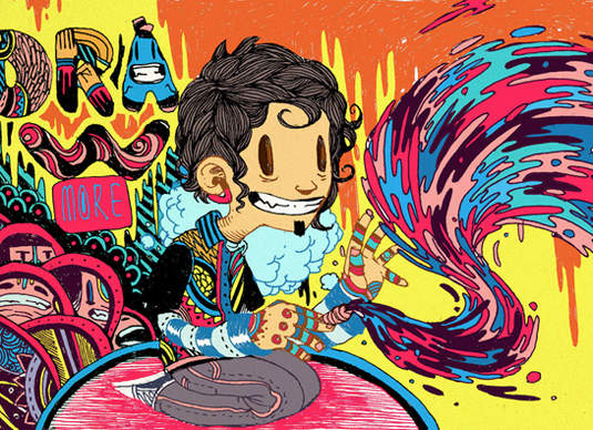 絢麗又熱情的墨西哥式畫家:Raul Urias  絢麗又熱情的墨西哥式畫家:Raul Urias