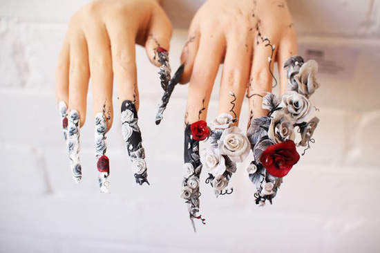 指甲彩繪展覽  超華麗的指上藝術　