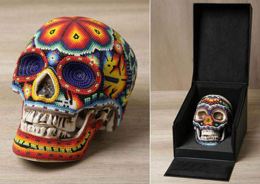 天氣冷啦~給頭骨也穿上衣服嚕