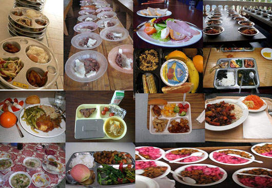 聯合國營養午餐 一缸子便當好壯觀 聯合國營養午餐 一缸子便當好壯觀