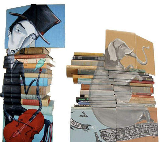 超 Q 的書皮繪畫 化腐朽為神奇 超 Q 的書皮繪畫 化腐朽為神奇