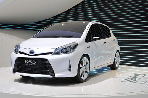 油電混合王朝再添一員Toyota Yaris HSD Concept 油電混合王朝再添一員Toyota Yaris HSD Concept