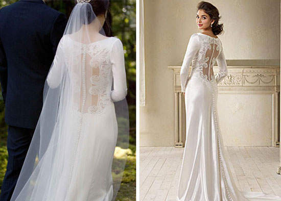 想嫁吸血鬼？那穿上貝拉史旺的婚紗吧