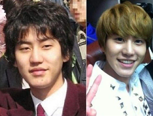 圭賢:我...其實以前沒有雙眼皮說 =_= 圭賢:我...其實以前沒有雙眼皮說 =_=