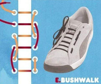 《花式鞋带系法》 15 种必学鞋带绑法