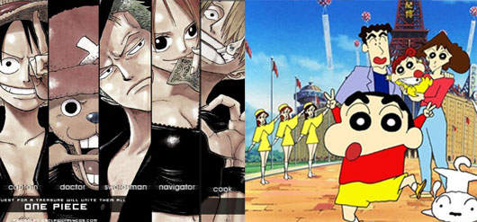 當海賊王遇到蠟筆小新 當海賊王遇到蠟筆小新