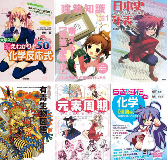 全面啟萌 萌系參考書幫你每科都PASS♥ 全面啟萌 萌系參考書幫你每科都PASS♥