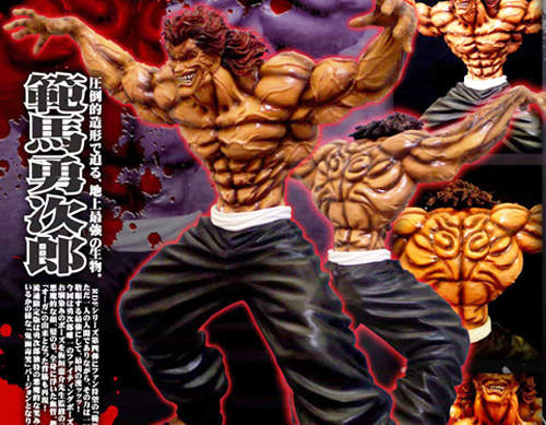 一拳打爆你，範馬勇次郎模型...也太真實了吧>