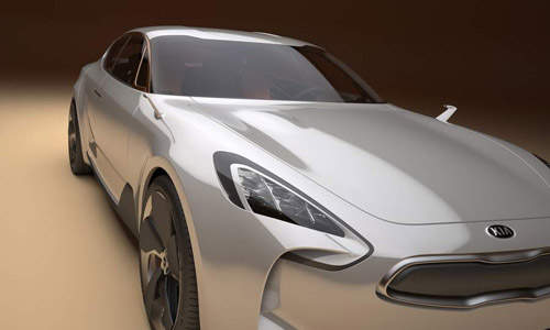 起亞 Kia 4-Door Sports Sedan Concept 趕上潮流