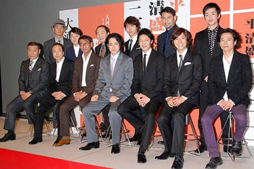 2012年NHK大河劇《平清盛》　超豪華演員名單大發表