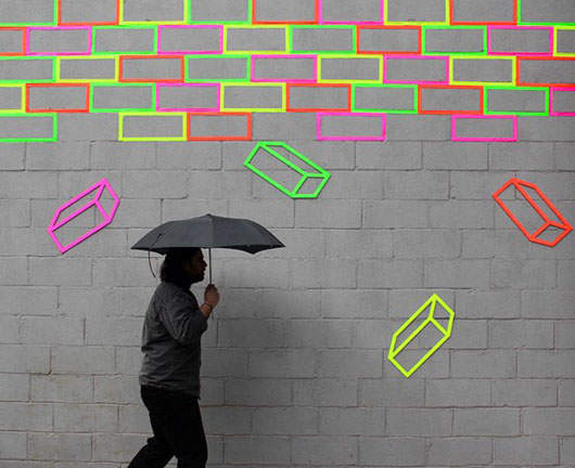 螢光膠帶顛覆你的視覺感官，找到不一樣的樂趣～