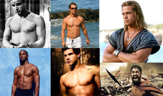 演電影就是該脫掉上衣的男明星呀! 演電影就是該脫掉上衣的男明星呀!