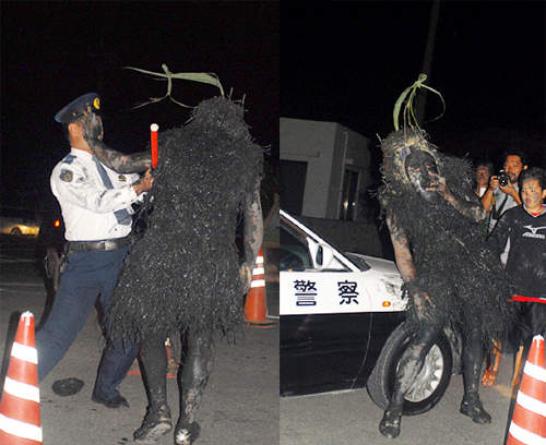 大膽襲警的泥巴人究竟是何方神聖!? 大膽襲警的泥巴人究竟是何方神聖!?